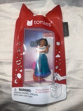 Tonies Mirabel Audio Figure - Red Pack with Blue Dress